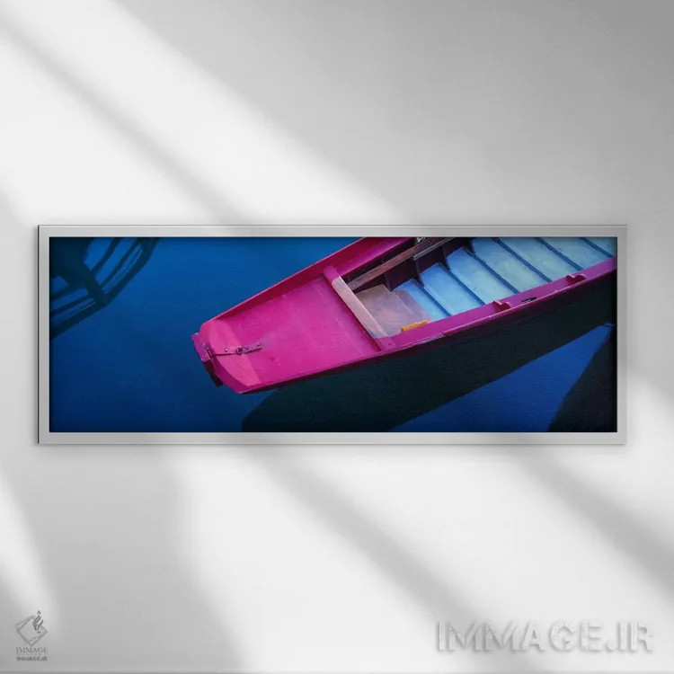 تابلو Venice, Italy,در حال استراحت، ونیز، ایتالیا اثر جیم نیلسن - نمای قابدار سفید