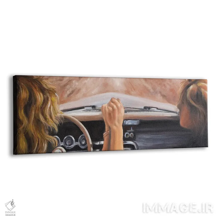 تابلو تلما و لوئیز اثر سلمی نصرالباور - نمای پرسپکتیو محصول