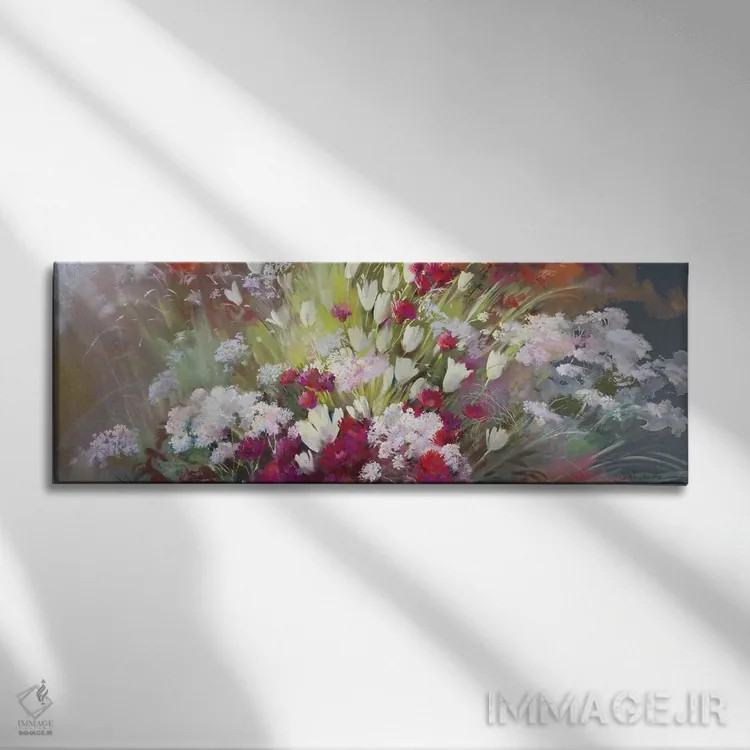 تابلو باغ حواس اثر نل واتمور - نمای روبهرو روی دیوار