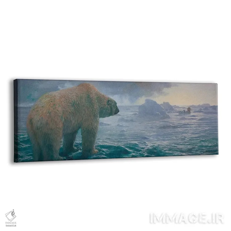 تابلو طوفان شمالگان اثر جان سیری-لستر - نمای پرسپکتیو محصول