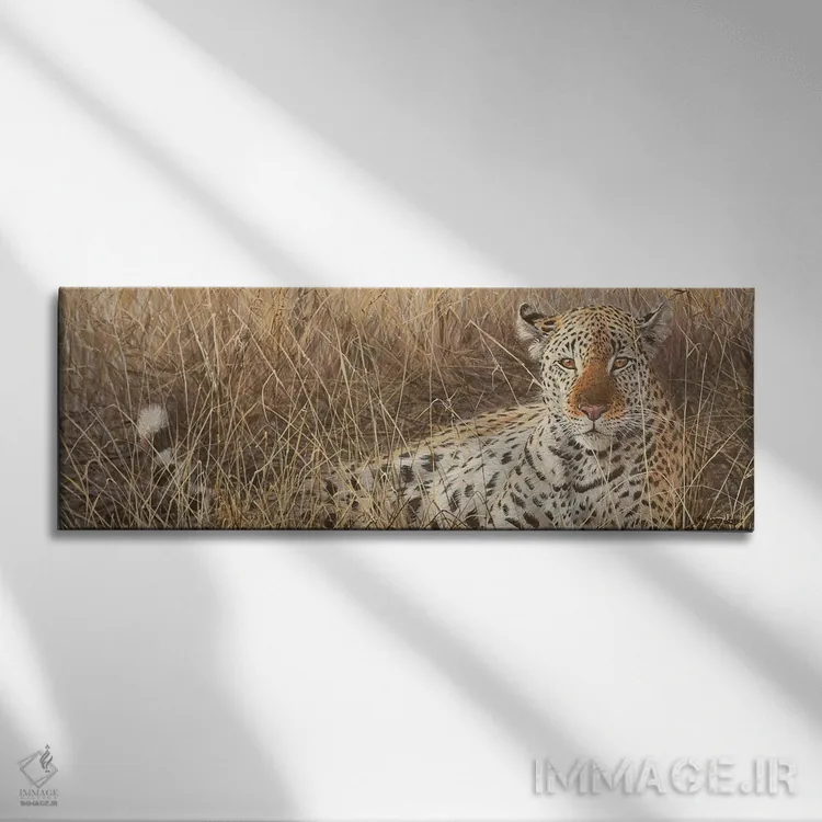 تابلو چشم شکارچی اثر جان سیری-لستر - نمای روبهرو روی دیوار