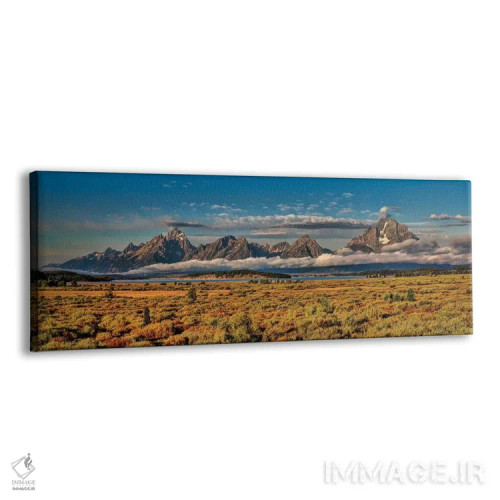 تابلو چشمانداز سراسرنما از گرند تتونز اثر اولنا آرت (استودیو هنری) - نمای پرسپکتیو محصول