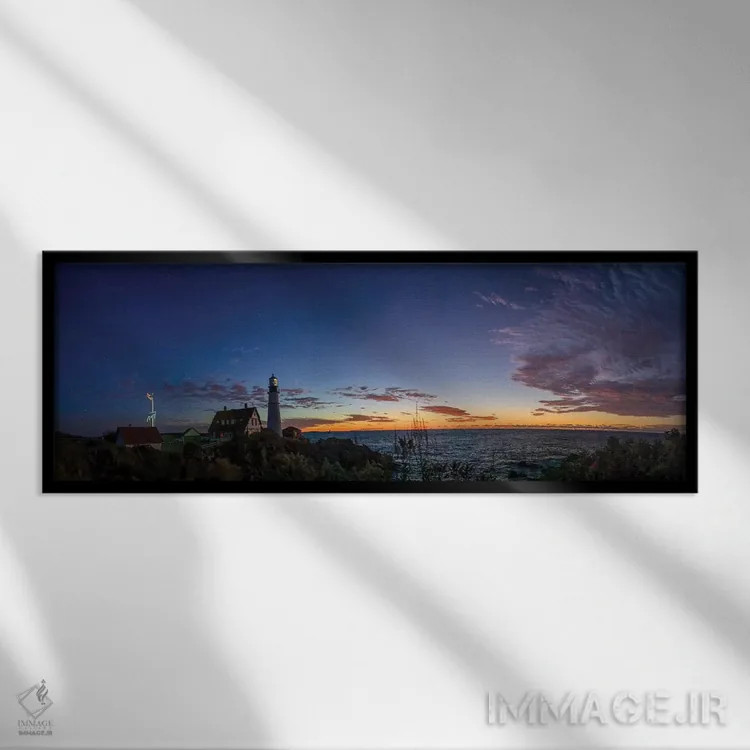 تابلو رؤیای بهار اثر اولنا آرت (استودیو هنری) - نمای قابدار مشکی