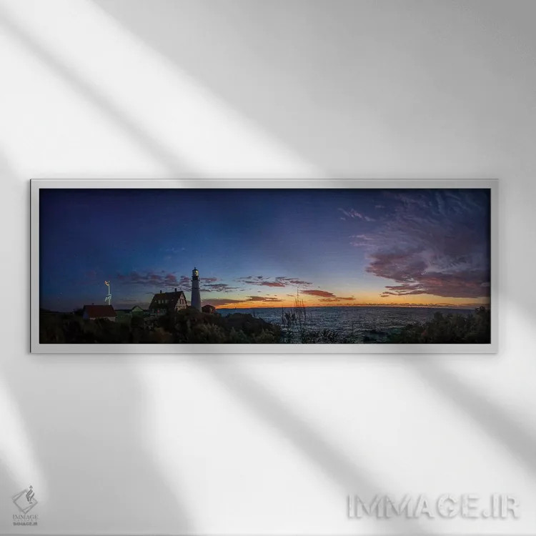 تابلو رؤیای بهار اثر اولنا آرت (استودیو هنری) - نمای قابدار سفید