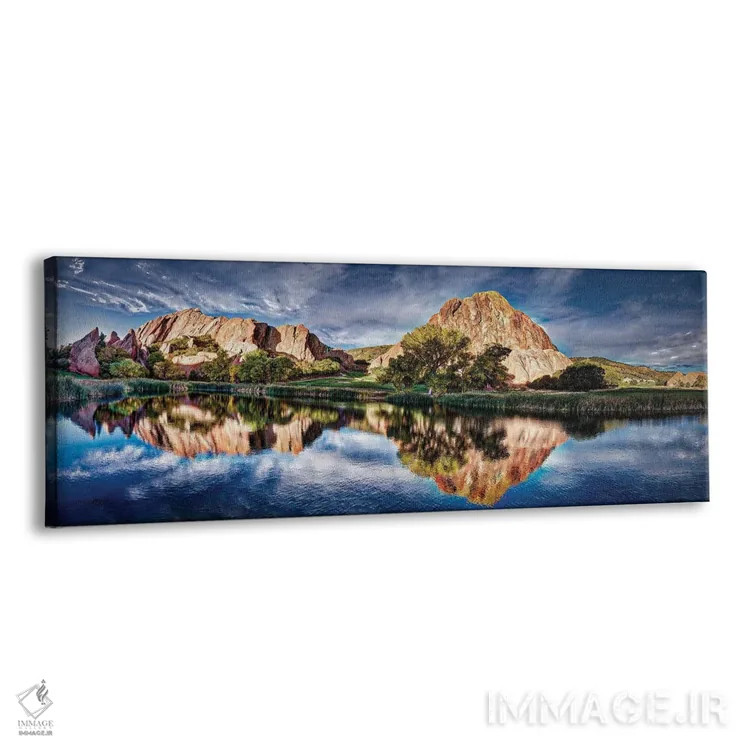 تابلو زمین گلف رد راکس ریفلکشن در باشگاه گلف راکسبرو اروهد اثر اولنا آرت (استودیو هنری) - نمای پرسپکتیو محصول