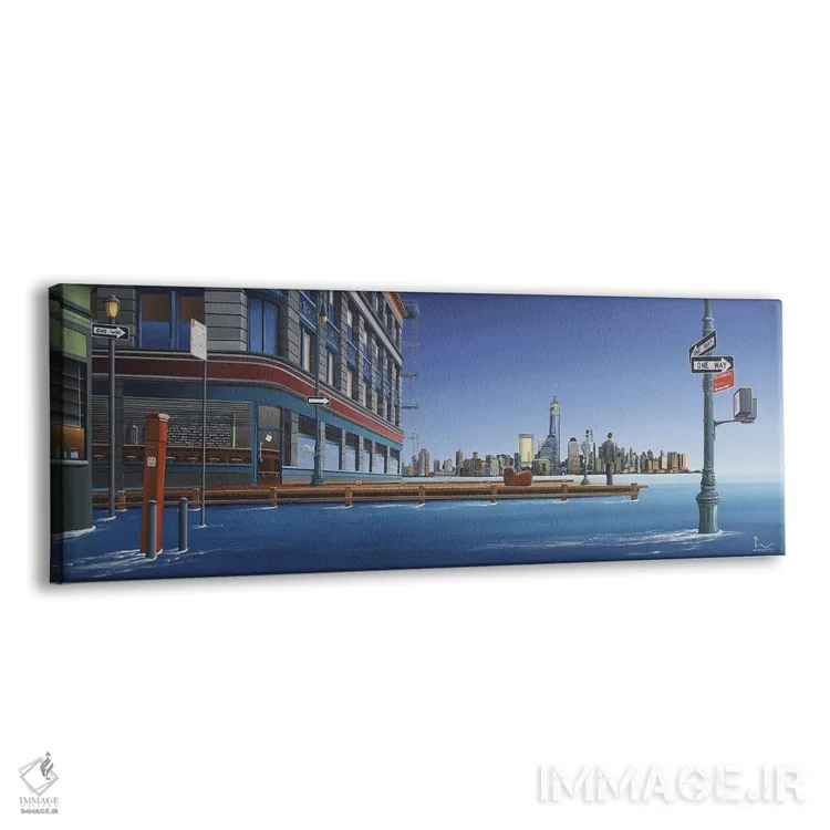 تابلو بله، من خیالپردازم اثر اولیویه لامبوری - نمای پرسپکتیو محصول