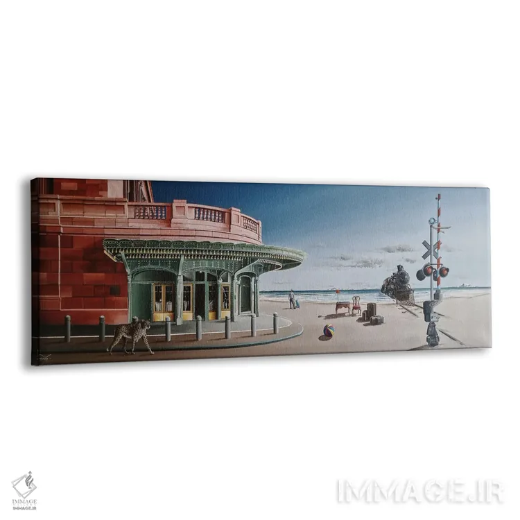 تابلو افق جدید اثر اولیویه لامبوری - نمای پرسپکتیو محصول