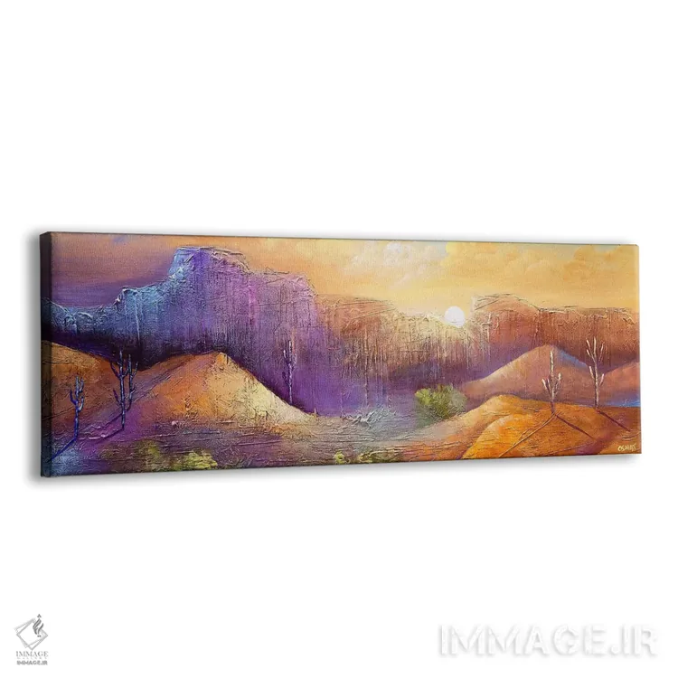 تابلو واحه اثر اوسنات تزدک - نمای پرسپکتیو محصول