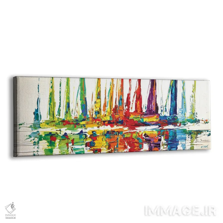 تابلو بادبان اثر اوسنات تزدک - نمای پرسپکتیو محصول