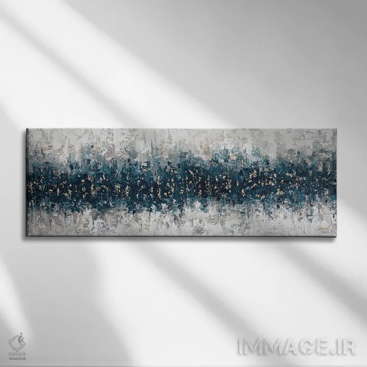 تابلو تاج اثر اوسنات تزدک - نمای روبهرو روی دیوار