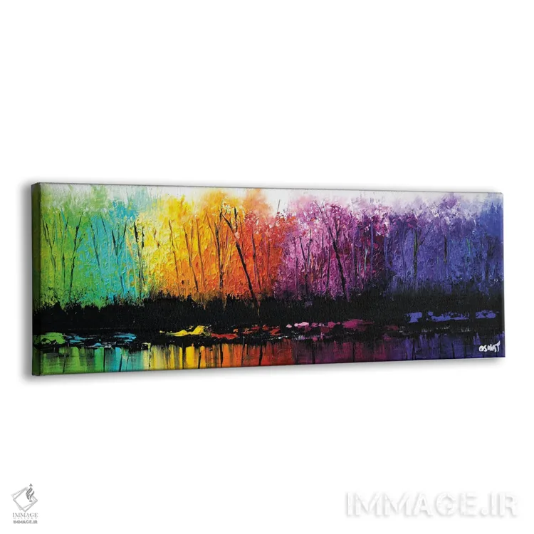 تابلو تغییر فصول اثر اوسنات تزدک - نمای پرسپکتیو محصول