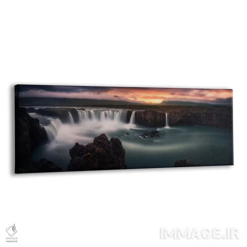 تابلو آتش و آب اثر استفان میترولنر - نمای پرسپکتیو محصول