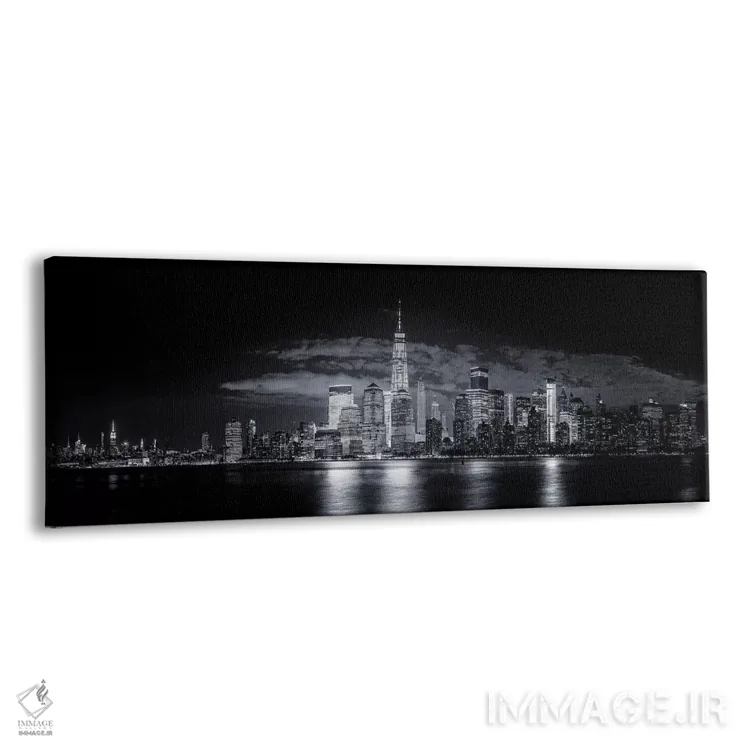 تابلو گاتهام (نام خیالی شهر) اثر جکسون کاروالیو - نمای پرسپکتیو محصول