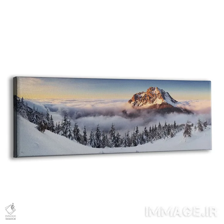 تابلو قله طلایی اثر توماس سرده - نمای پرسپکتیو محصول