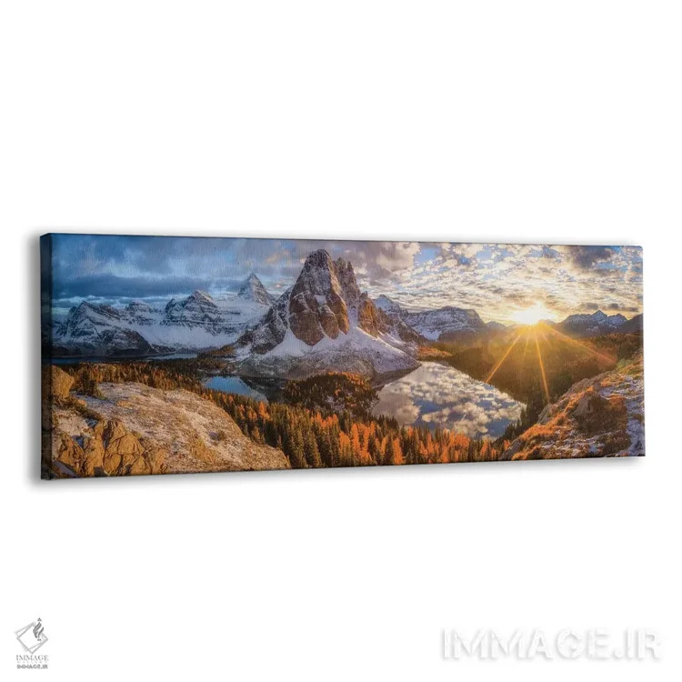 تابلو "بهشت روی زمین" اثر مایکل ژنگ - نمای پرسپکتیو محصول