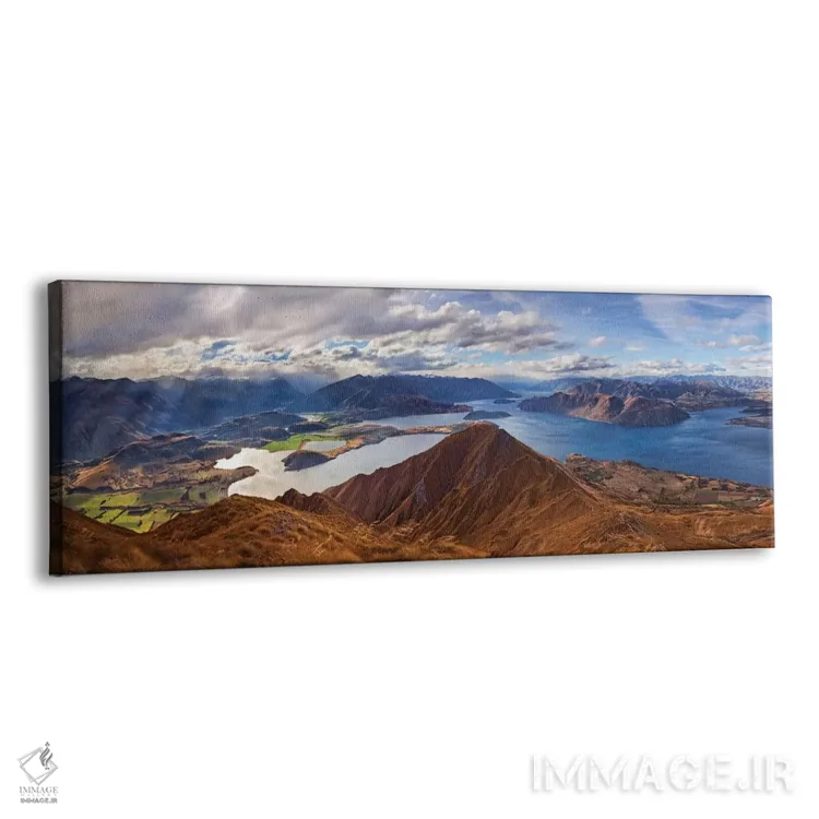 تابلو قله روی (نام مکان) اثر یان ژانگ - نمای پرسپکتیو محصول
