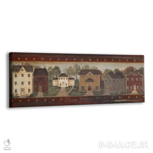 تابلو خیابان اصلی اثر پم بریتون - نمای پرسپکتیو محصول