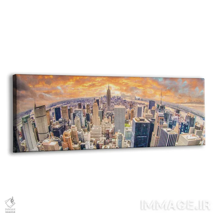 تابلو شهر نیویورک اثر مارک پائولدا - نمای پرسپکتیو محصول