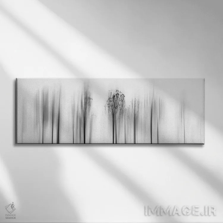 تابلو زمستان را پشت سر بگذار اثر پائولو آبرانتس - نمای روبهرو روی دیوار