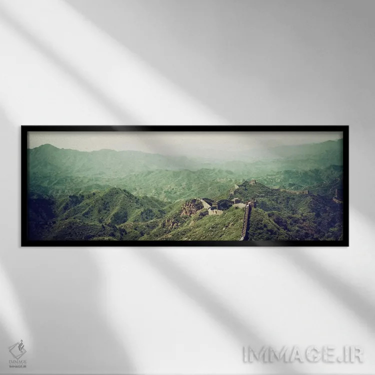 تابلو دیوار بزرگ چین II اثر فیلیپ هوگونار - نمای قابدار مشکی
