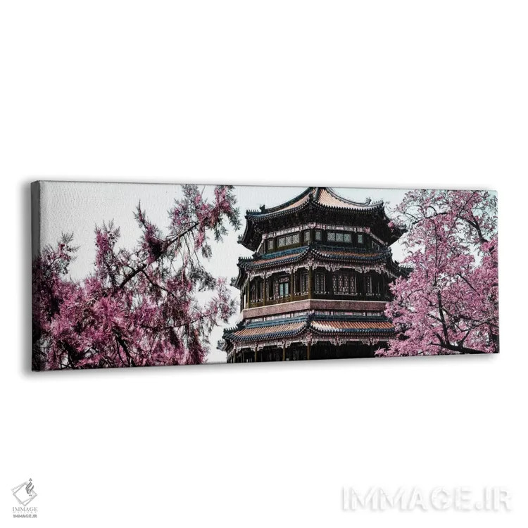 تابلو بهار صورتی I اثر فیلیپ هوگونار - نمای پرسپکتیو محصول