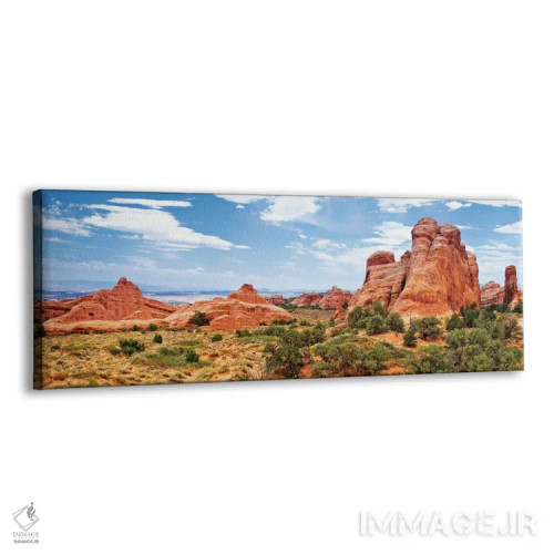 تابلو formations سنگی، پارک ملی آرچز، مواب، یوتا، ایالات متحده اثر فیلیپ هوگونار - نمای پرسپکتیو محصول