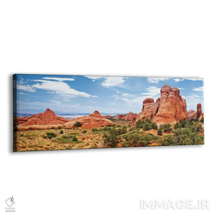 تابلو formations سنگی، پارک ملی آرچز، مواب، یوتا، ایالات متحده اثر فیلیپ هوگونار - نمای پرسپکتیو محصول