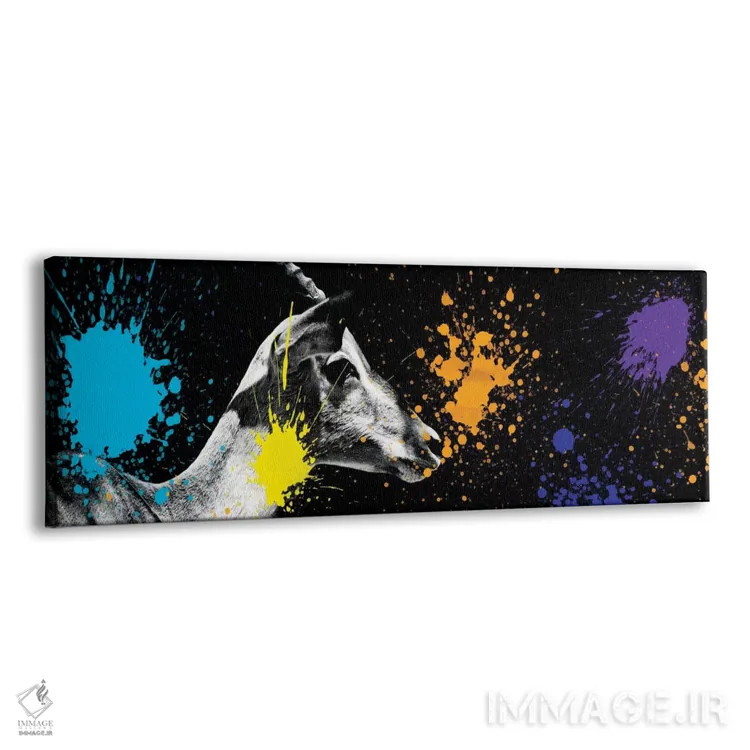 تابلو "پرتره آنتلوپ VI" اثر فیلیپ هوگونار - نمای پرسپکتیو محصول