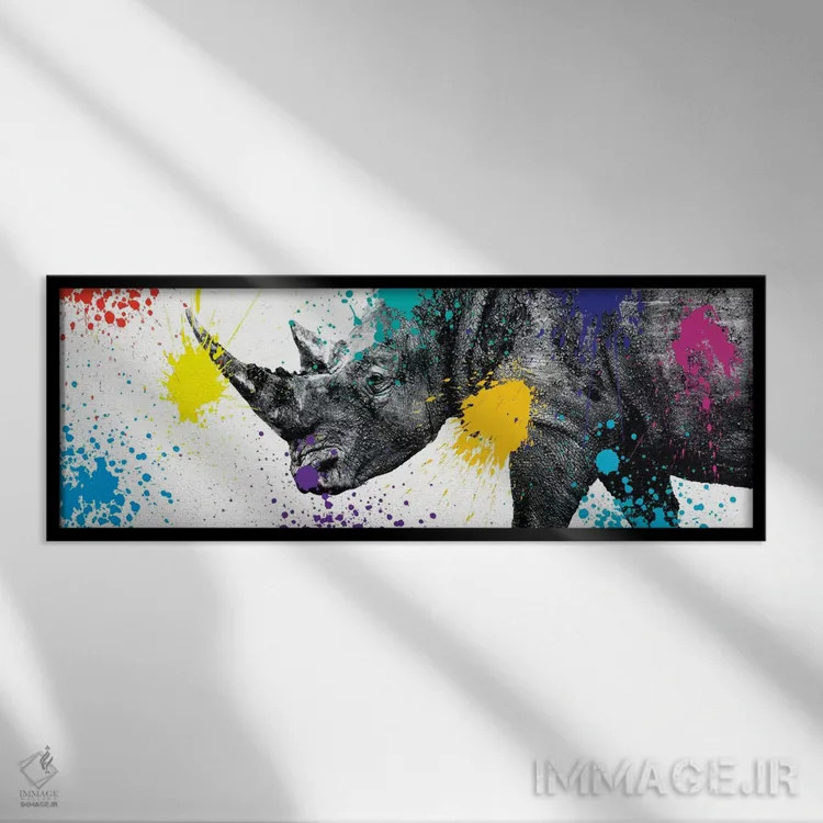 تابلو پرتره رینو V اثر فیلیپ هوگونار - نمای قابدار مشکی