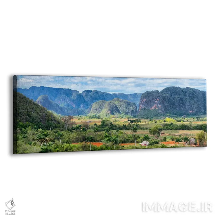 تابلو "دره وینالیس" اثر فیلیپ هوگونار - نمای پرسپکتیو محصول