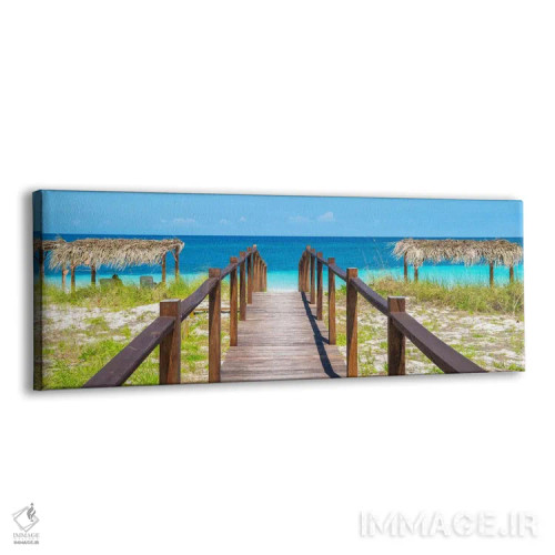 تابلو "راه به سمت ساحل" اثر فیلیپ هوگونار - نمای پرسپکتیو محصول