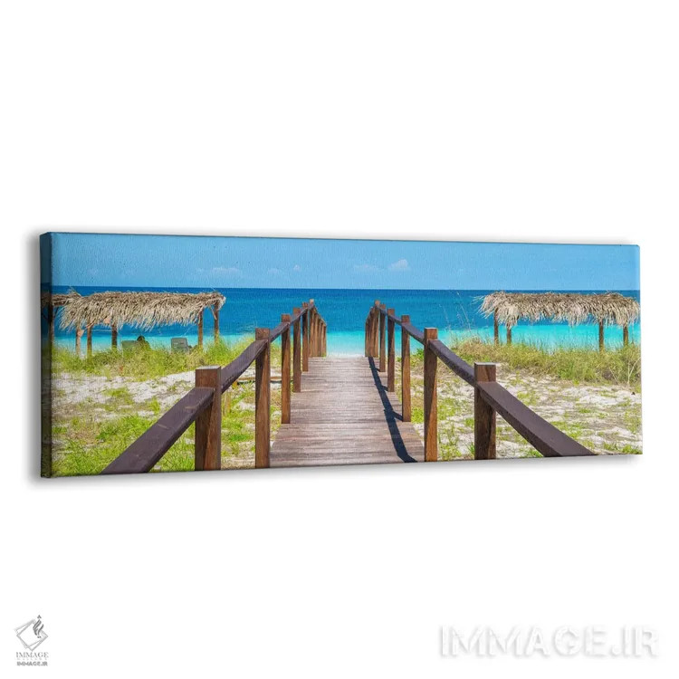 تابلو "راه به سمت ساحل" اثر فیلیپ هوگونار - نمای پرسپکتیو محصول