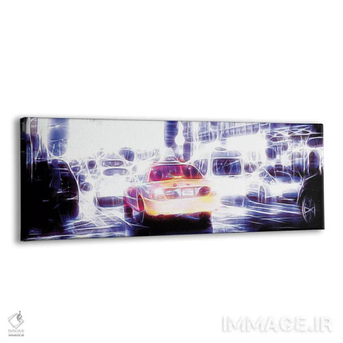 تابلو "تاکسی کَب II" اثر فیلیپ هوگونار - نمای پرسپکتیو محصول