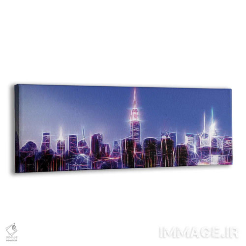 تابلو "شب آبی سلطنتی" اثر فیلیپ هوگونار - نمای پرسپکتیو محصول