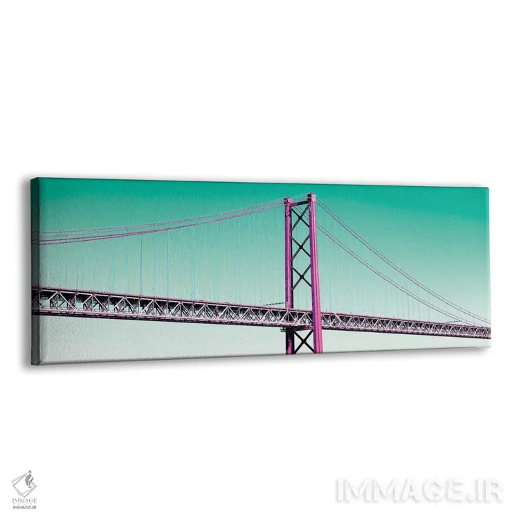 تابلو "پل لیسبون پاپ آرت III" اثر فیلیپ هوگونار - نمای پرسپکتیو محصول