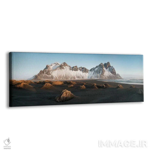 تابلو "نمای پانورامیک استوکنس در ایسلند" اثر فیلیپ منگوئن - نمای پرسپکتیو محصول