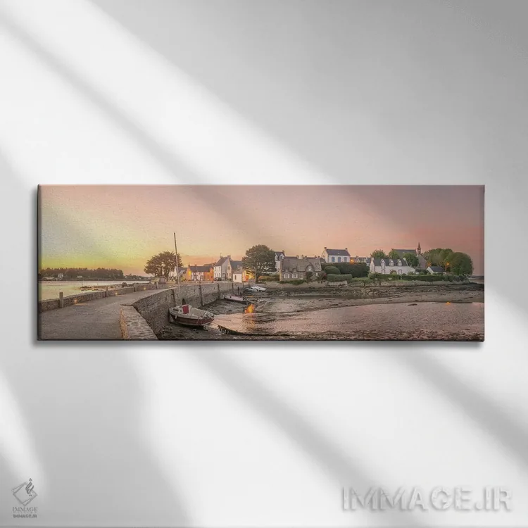 تابلو پانورامیک سن کادو اثر فیلیپ منگوئن - نمای روبهرو روی دیوار