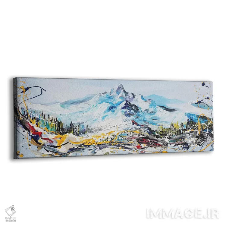 تابلو قله کوه اثر پیه رو مانریک - نمای پرسپکتیو محصول