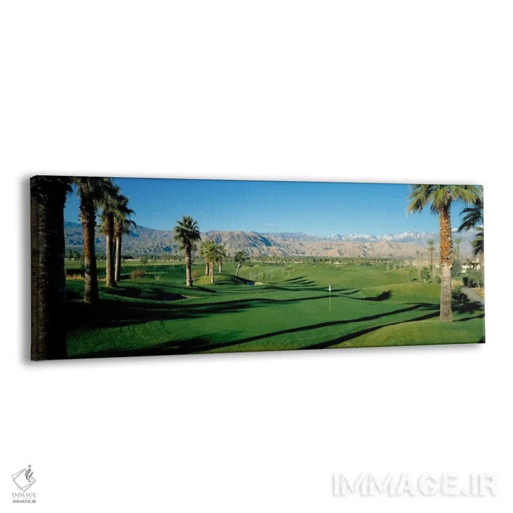 تابلو زمین گلف در صحرا اسپریینگ، کالیفرنیا، ایالات متحده اثر پانورامیک ایمجز (استودیو عکاسی عریض) - نمای پرسپکتیو محصول