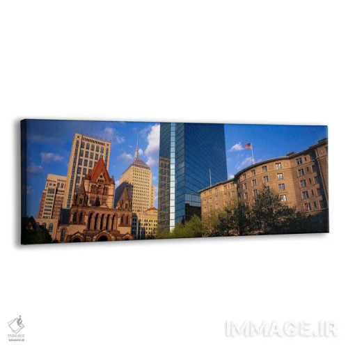 تابلو ایالات متحده، ماساچوست، بوستون، میدان کاپلی اثر پانورامیک ایمجز (استودیو عکاسی عریض) - نمای پرسپکتیو محصول