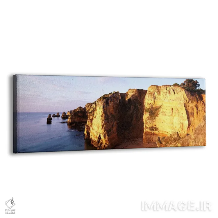 تابلو پرتغال، منطقه آلگاروه، خط ساحلی اثر پانورامیک ایمجز (استودیو عکاسی عریض) - نمای پرسپکتیو محصول