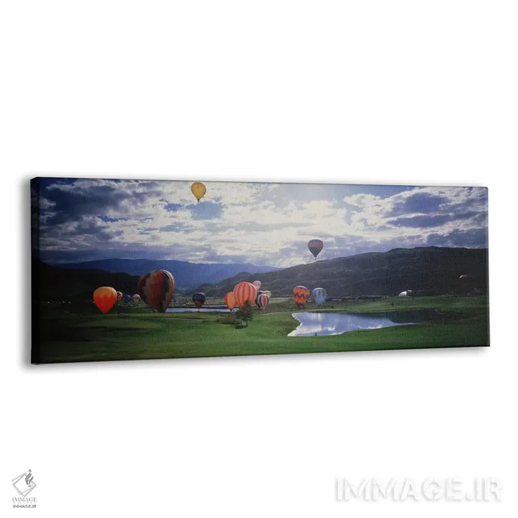 تابلو Snowmass, Colorado, USA" - "بالنهای هوای گرم، اسنومس، کلرادو، ایالات متحده" اثر پانورامیک ایمجز (استودیو عکاسی عریض) - نمای پرسپکتیو محصول