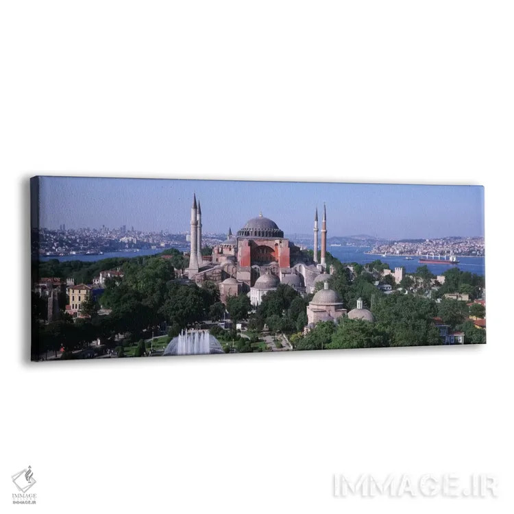 تابلو Istanbul, Turkey" - "آیا صوفیه، استانبول، ترکیه" اثر پانورامیک ایمجز (استودیو عکاسی عریض) - نمای پرسپکتیو محصول