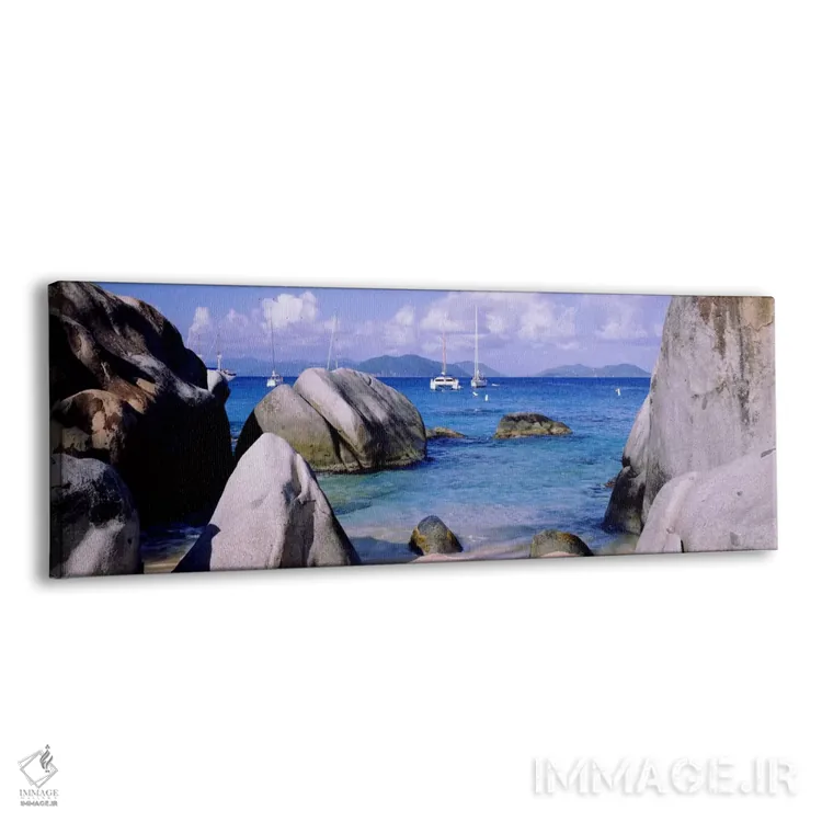 تابلو Virgin Gorda, British Virgin Islands" - "باتها، ویرجین گوردا، جزایر ویرجین بریتانیایی" اثر پانورامیک ایمجز (استودیو عکاسی عریض) - نمای پرسپکتیو محصول