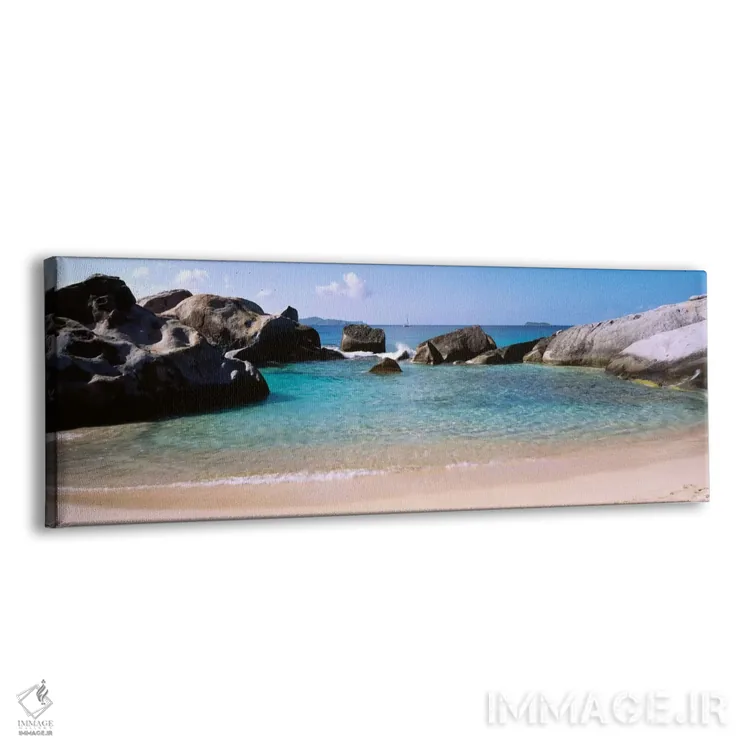 تابلو The Baths, Virgin Gorda, British Virgin Islands" - "استخر جزر و مد، باتها، ویرجین گوردا، جزایر ویرجین بریتانیایی" اثر پانورامیک ایمجز (استودیو عکاسی عریض) - نمای پرسپکتیو محصول