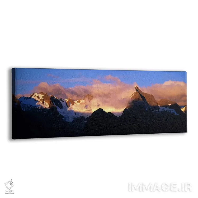 تابلو کوههای دارن، پارک ملی فیوردلند، نیوزیلند اثر پانورامیک ایمجز (استودیو عکاسی عریض) - نمای پرسپکتیو محصول