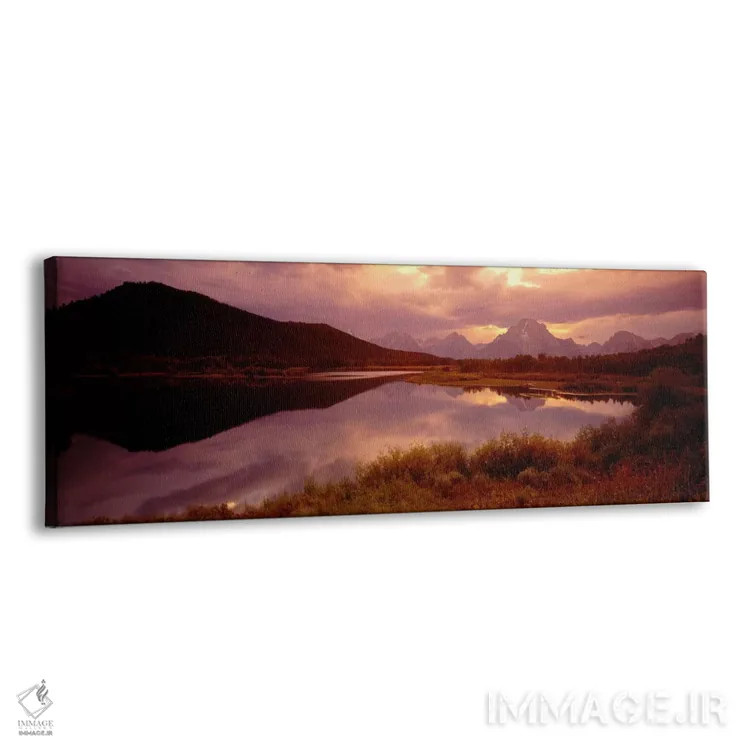 تابلو رشتهکوههای تِتن، کوهها، پارک ملی گرند تِتن، وایومینگ، ایالات متحده آمریکا اثر پانورامیک ایمجز (استودیو عکاسی عریض) - نمای پرسپکتیو محصول