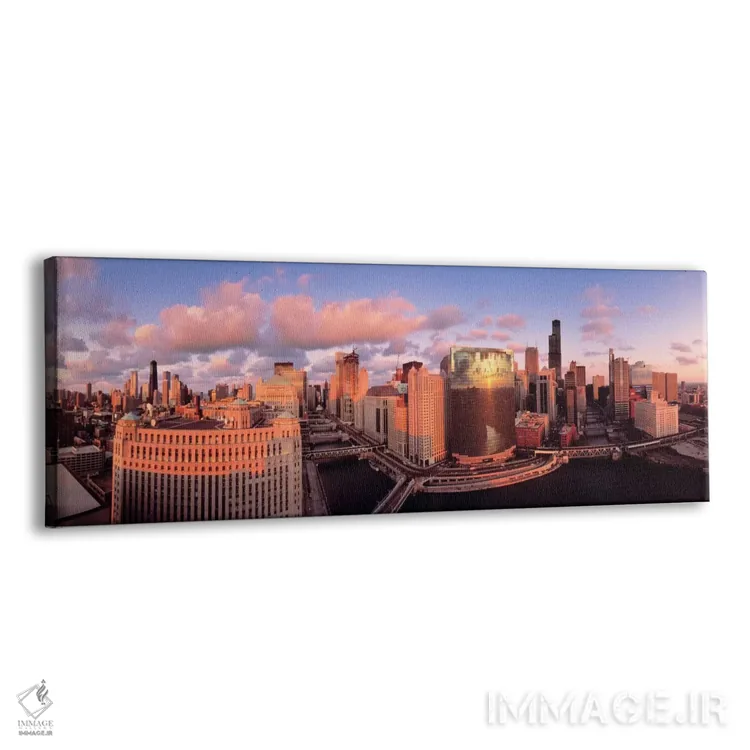 تابلو شیکاگو، ایالات متحده آمریکا اثر پانورامیک ایمجز (استودیو عکاسی عریض) - نمای پرسپکتیو محصول