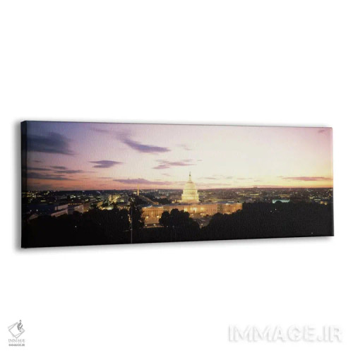تابلو کاپیتول ایالات متحده، واشنگتن دی.سی، ایالات متحده آمریکا اثر پانورامیک ایمجز (استودیو عکاسی عریض) - نمای پرسپکتیو محصول