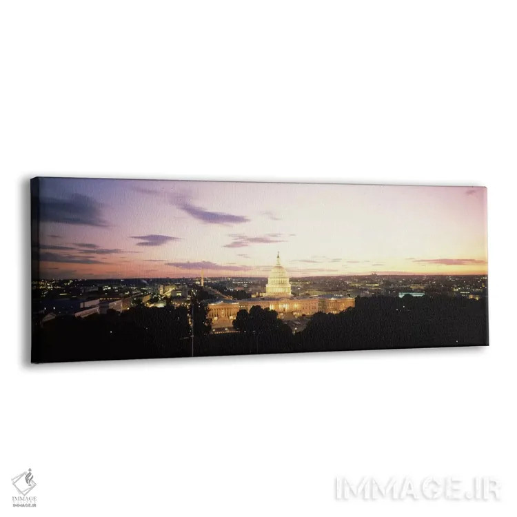 تابلو کاپیتول ایالات متحده، واشنگتن دی.سی، ایالات متحده آمریکا اثر پانورامیک ایمجز (استودیو عکاسی عریض) - نمای پرسپکتیو محصول